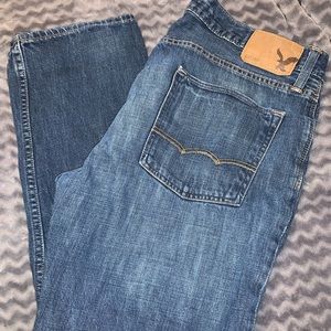 American Eagle Mens Slim Straight Jeans 36/30